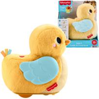 Lavinamasis žaislas Fisher-Price 4-in-1 Cuddle & Crawl Duck Mattel, JMX99, uniwersalny