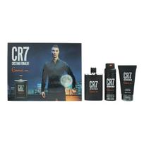 Dovanų rinkinys Cristiano Ronaldo CR7 Game On vyrams: tualetinis vanduo EDT, 100 ml + purškiamas dezodorantas, 150 ml, + dušo želė, 150 ml