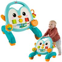 Interaktyvus stumiamas žaislas-muzikinė vaikštynė Fisher-Price Penguin Mattel 2-in-1, JHF74