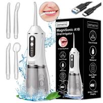 Belaidis dantų irigatorius, 390 ml, USB, kelioninis