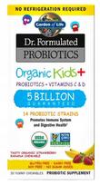 Vaikiški probiotikai Garden of Life Dr. Formulated Kids+, braškių ir bananų skonio