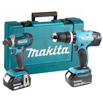 Atsuktuvas ir gręžtuvas Makita 18 V DLX2142S (DTD152, DHP453, 2x3Ah)
