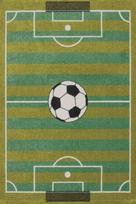 Vaikiškas kilimas futbolo aikštė, minkštas, 120x170 cm