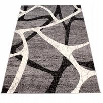 Kilimas 200x300 cm, modernus pilkas BCF