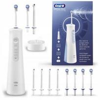 Dantų irigatorius Oral-B MICROJET POWER 6, baltas, su 12 antgalių