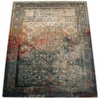 Vilnonis kilimas Dywilan Omega Mamluk Emerald, 2x3 m, natūralus