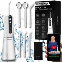 Burnos irigatorius Zeb Dentipro, 5 režimai, 6 antgaliai, belaidis, 2 vnt.