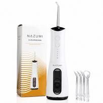 Belaidis dantų irigatorius NAZUMI CLEARSENSE su 5 antgaliais