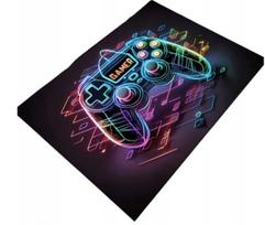 Vaikiškas kilimas žaidėjams, 120x170 cm, su dovanų žaidimų kilimėliu Xbox XXL