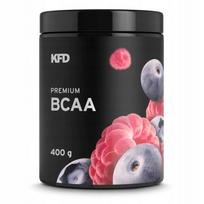 Aminorūgščių kompleksas KFD Premium BCAA 2:1:1, 400 g, aviečių-uogų skonio