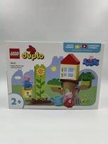 LEGO DUPLO 10431 Peppa Pig sodas ir medžio namelis