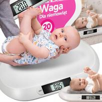Kūdikių svarstyklės iki 20 kg, tikslumas 10 g