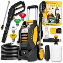Automobilio plovimo aparatas TURBODYSZA 2500 W, 5 antgaliai, putų purkštuvas, žarnos ritė