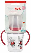 Vaikiška gertuvė Nuk Perfect Match Minnie Mouse, 150 ml, 6+ mėn., skaidri sp./raudona sp.