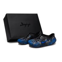 Nike ReactX Rejuven8 811 Manufacturing, Abyssal Turbulence Clogs Unisex Black Blue HV5060-001(Team80-S-BOX) 38.5 black