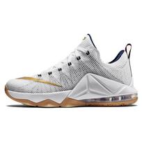 Nike LeBron 12 Low Usa 724557-174 43 balta
