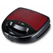 Brock SSM 6004 RD 4-in-1 Sandwich/Nutlet/Waffle Maker and Grill 750 W, Red