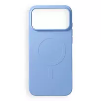 OEM Silicone Mag Cover phone case with MagSafe support for iPhone 17 Pro Max | iPhone 18 Pro Max blue