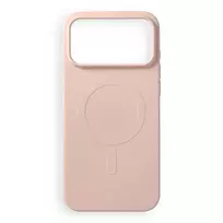 OEM Silicone phone case with MagSafe support for iPhone 17 Pro Max | iPhone 18 Pro Max pink