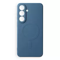 OEM Silicone Mag Cover phone case with MagSafe support for Samsung Galaxy S26 FE (S741) blue