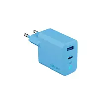 Forever  Forever Vibe-TC45AC travel charger | 45W | PD, QC, GaN | USB-C, USB-A | blue
