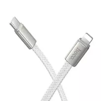 Hoco X125 data transfer and charging cable | USB-C to Lightning | PD | 30W | 1m | white