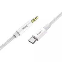 Hoco AUX Jack 3.5 mm to USB C Cable 1 m UPA19 silver