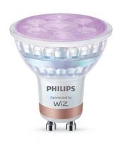 Philips by Signify Philips Smart LED RGB GU10 Glass Bulb, 345 lm, 3-Pack