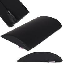 Pusapvalė juosmens masažo pagalvėlė Habys Comfy Base 40×25×5 cm, juoda