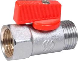 Arco Ventilis 2207R, 1/2" vidin./išor. sriegis raudona rankena
