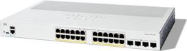 Cisco Catalyst 1200-24P-4X Smart Switch, 24 Port GE, PoE, 4x10GE SFP+, Limited Lifetime Protection (C1200-24P-4X)