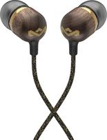 Marley Wired Earbuds | Smile Jamaica | Built-in microphone | USB Type-C | Brass