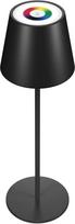 No Name RealPower LED-RGB Tischlampe dimmbar mit Akku,schwarz