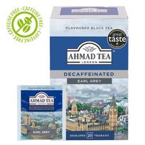 Juodoji arbata Ahmad Earl Grey be kofeino, 20vnt