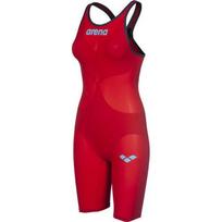 Moteriškas plaukimo kostiumas Arena W Carbon AIR² Open Back, raudonas - 45
