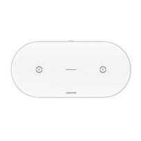 USAMS Wireless Charger US-CD120 10W Dual white CD120JN01