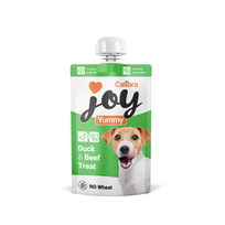CALIBRA Joy Dog Yummy Duck & Beef Treat skanėstas šunims su antiena ir jautiena, 100 g