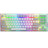 Laidinė žaidimų klaviatūra HATOR Gravity TKL HTK561US HATOR Aurum Orange, Anglų (US), balta sp./įvairių spalvų