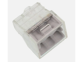 Laido jungtis - laidų jungė 6 x 0.5-2.5 mm² pilka 24A 400V