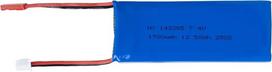 Yunique Green-Clean-Power, Lipo baterija 7,4 V 1700 mAh 2S 5C, JST 2 Pin, Radiolink RC4GS V3, RC6GS V3