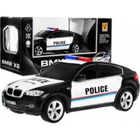 Ramiz 1:24 R/ C Licensed police car Bmw X 6 Black Police
