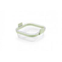 Lékué Air fryer Square Glass Dish - Transparent