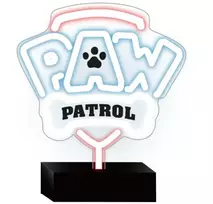 Forever Light dekoratyvinis LED neoninis šviestuvas „Paw Patrol – Logo“