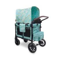 Dvivietis vežimėlis-vagonėlis WonderFold W2 Luxe Pro Van Gogh