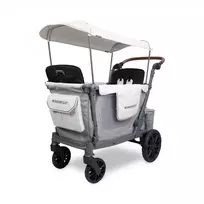 Dvivietis vežimėlis-vagonėlis WonderFold L2 Gray