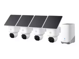 Anker Eufy SoloCam E42 4-Cam Kit (HomeBase 3) | 8 MP | F/1.6 | IP65 | Micro SD, Max. 128GB