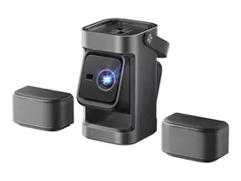 Anker Nebula Nebula P1 Portable Projector with Detachable Speakers | Full HD (1920x1080) | 650 ANSI lumens | Grey