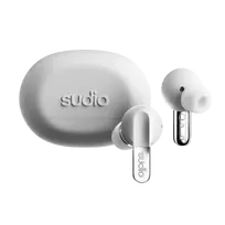 Sudio Earbuds | N3 Pro | Bluetooth | In-ear | Microphone | Chrome White | Noise canceling | Wireless