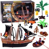 Žaislinis laivas Pirate, įvairių spalvų