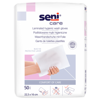 SENI Care valymo pirštinė su vidine apsaugine plėvele, 50vnt.